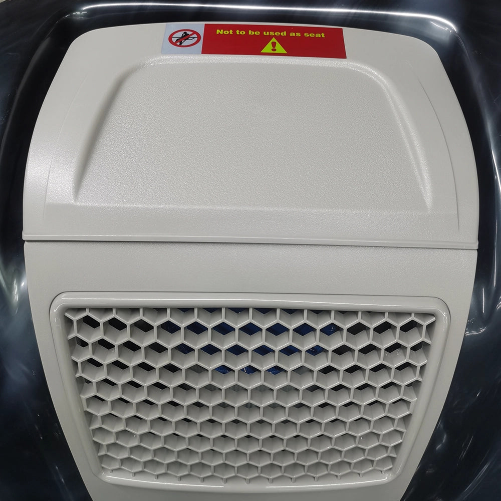 Black 5-Seater 3-Recliner Hot Tub - Hydrotherapy Pro Spa