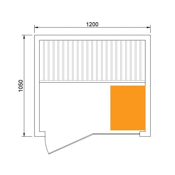 CenturaHeat Steam 2 Person Indoor Sauna