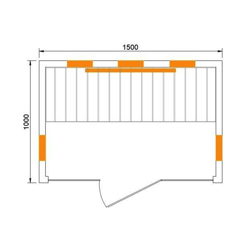 CenturaHeat 3 Person Infrared Light Indoor Sauna