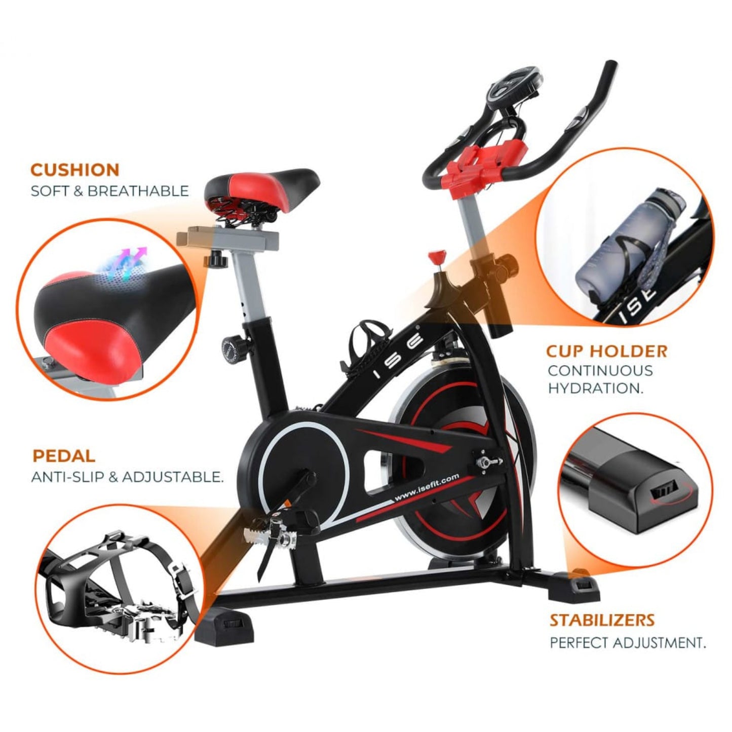 10kg Flywheel Indoor Exercise Bike