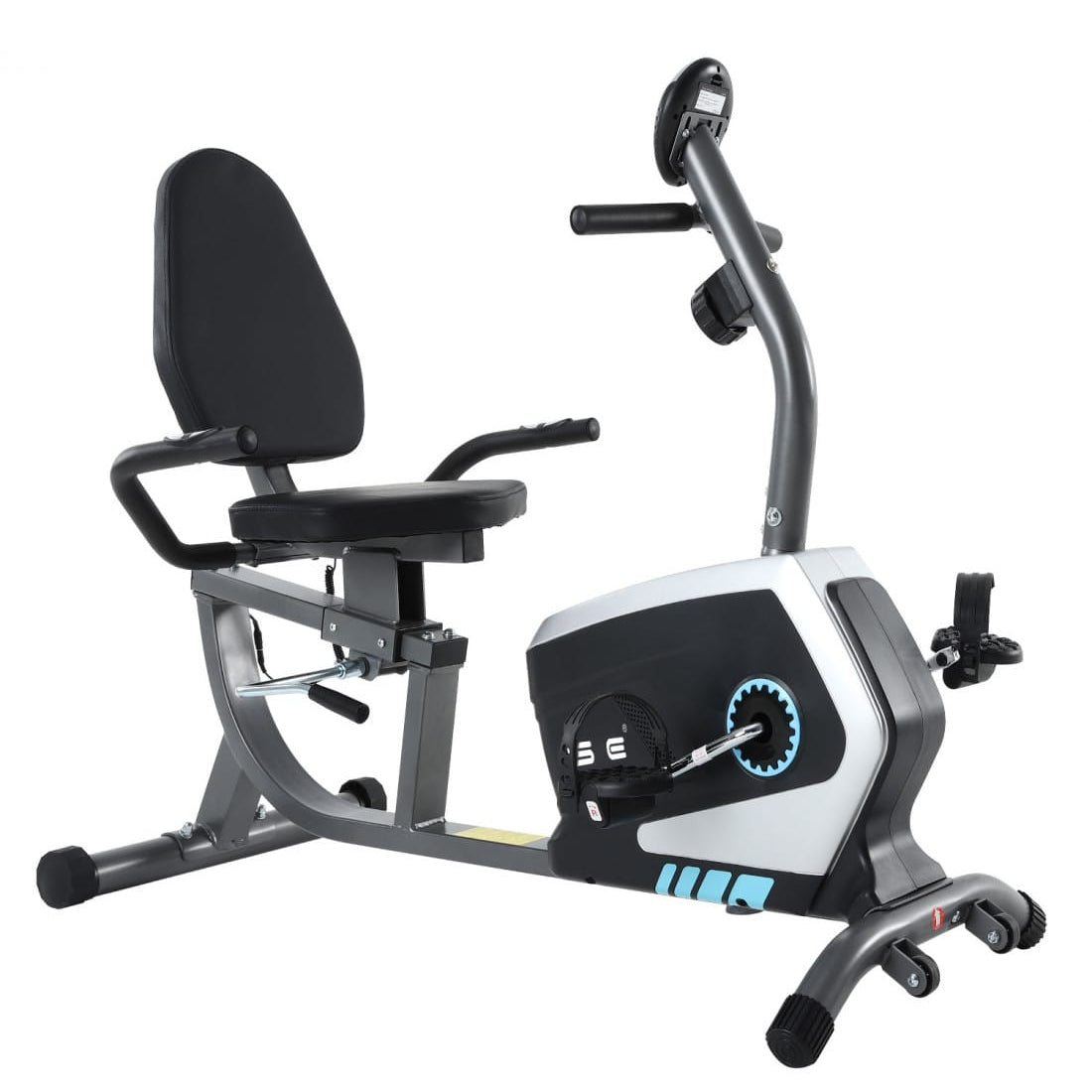 Recumbent Magnetic Exercise Bike – 8kg Flywheel