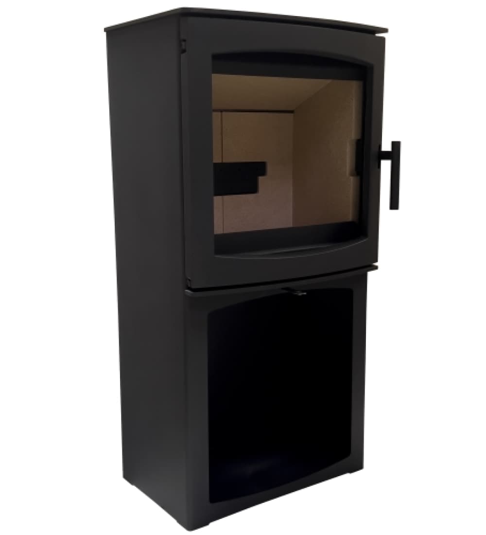MI Fires Tinderbox Large Wood Burning Ecodesign Log Store Stove
