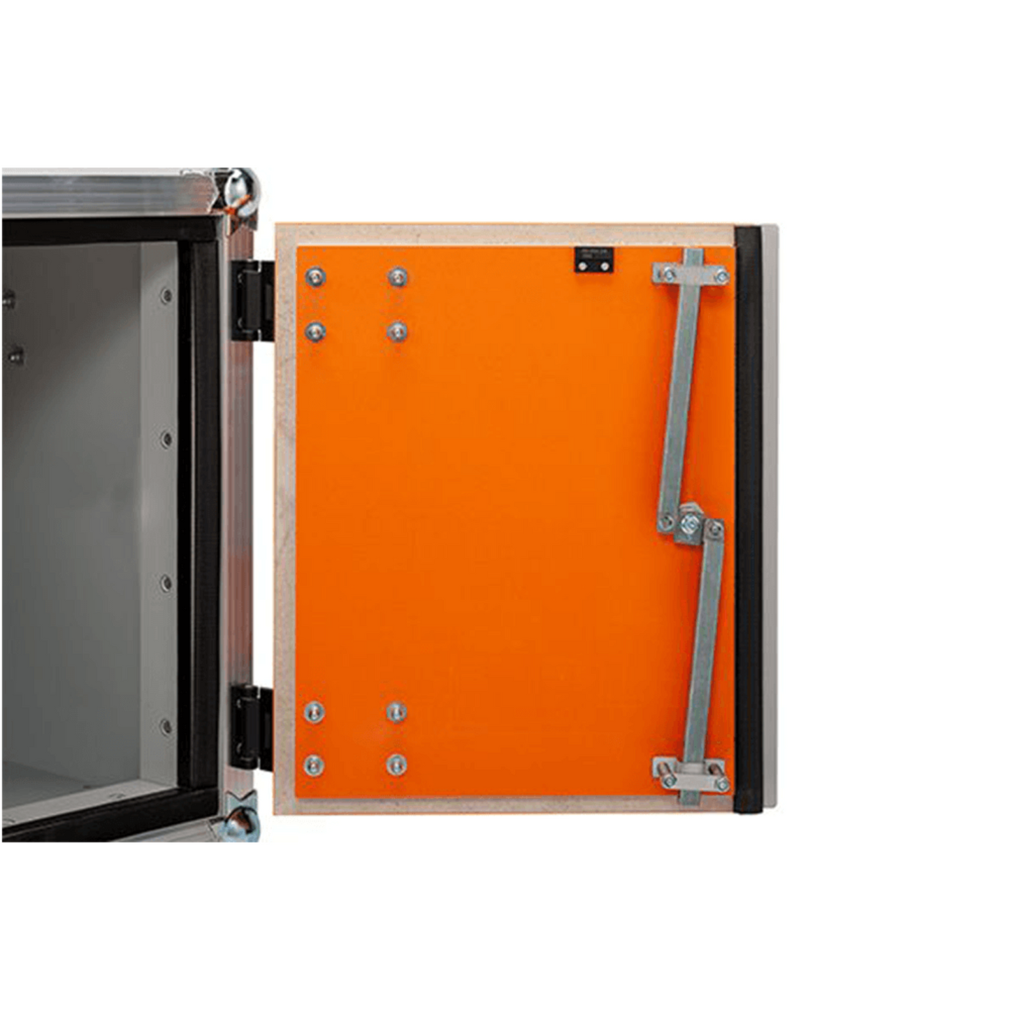 Battery charging cabinet door zoom in