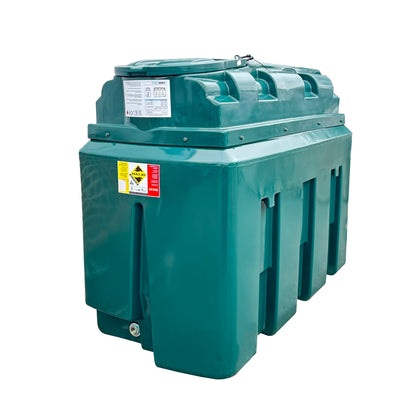 1200 Litre Slimline Plastic Bunded Oil Tank - Centurion