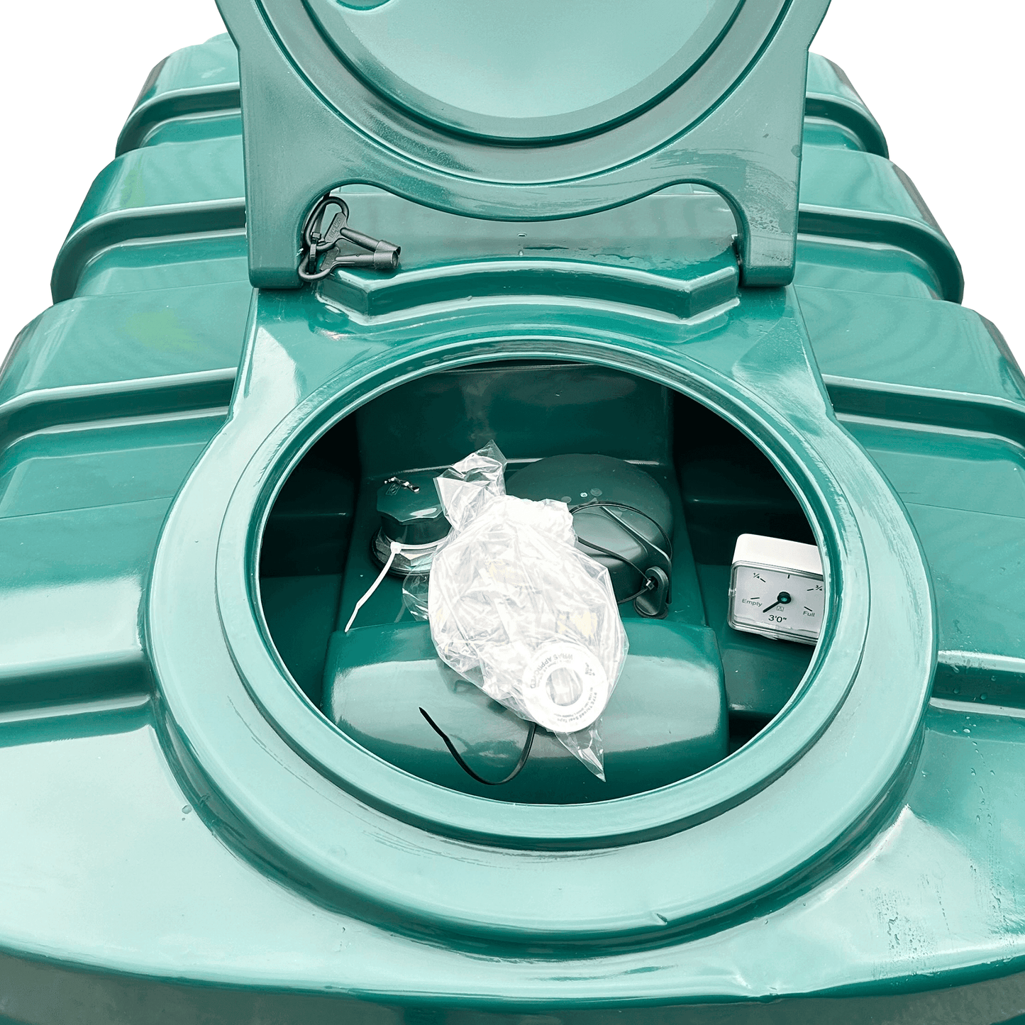 1350 Litre Plastic Bunded Oil Tank - Centurion