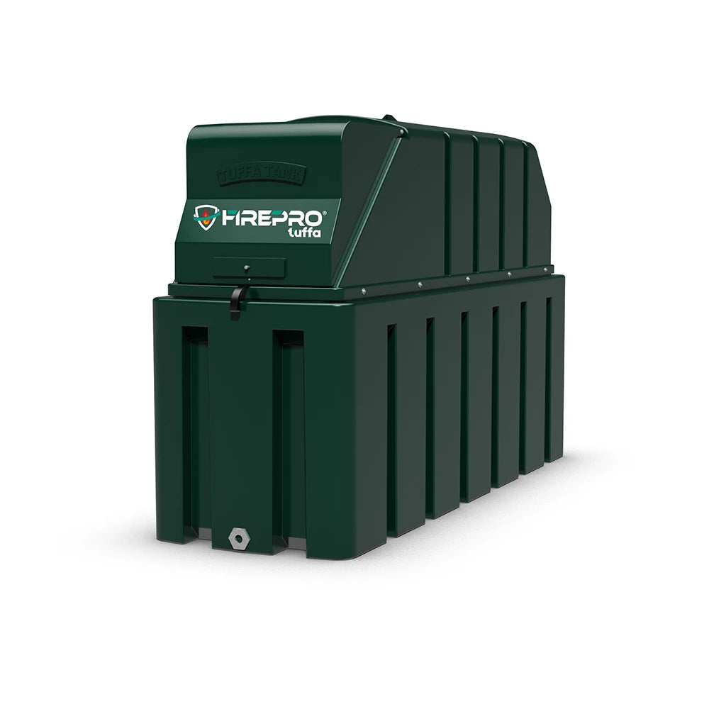 FirePro 1150 Litre Fire Rated Bunded Oil Tank – 30 Minute Bottom Outlet