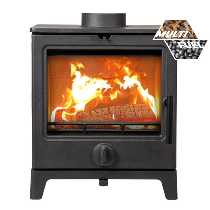 MI Fires Derwent Wood Burning / Multifuel Ecodesign Stove