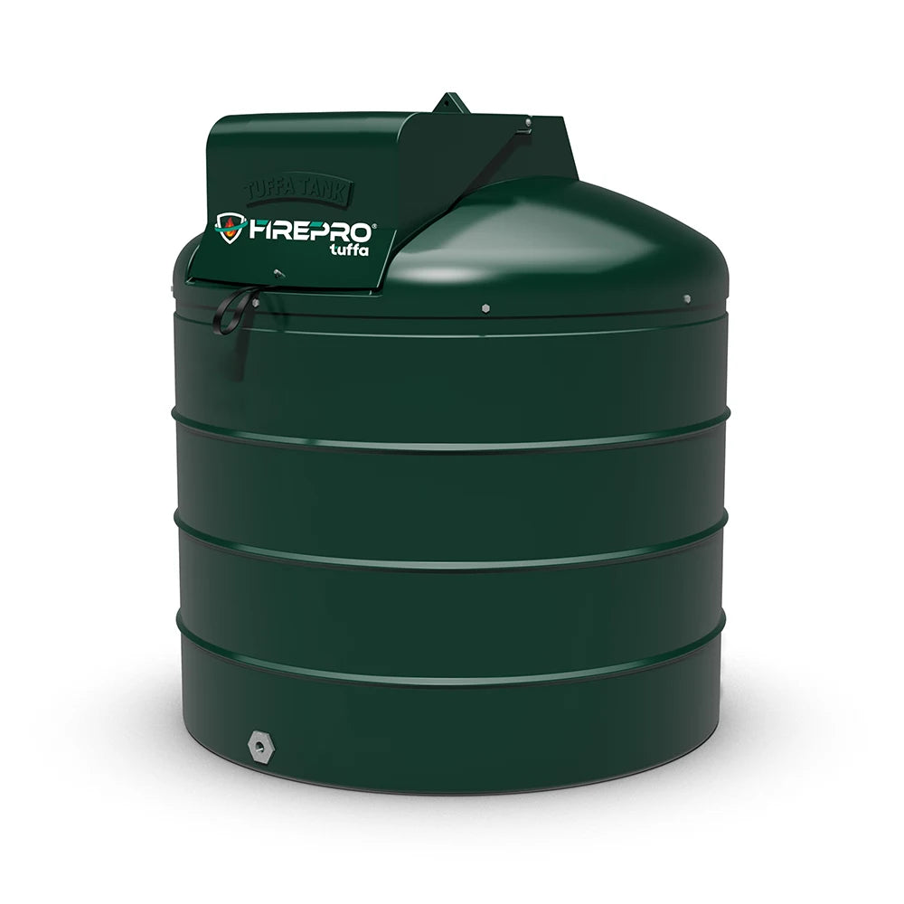 1200 Litre Plastic Bunded Fire Protected Oil Tank 1400VBFP