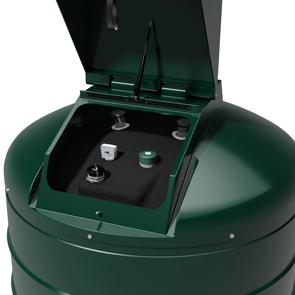 1200 Litre Plastic Bunded Fire Protected Tuffa Oil Tank