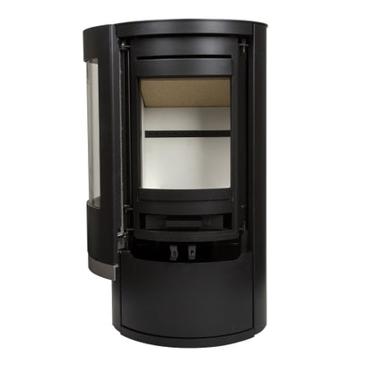 Mi Fires Ovale Tall Wood Burning Ecodesign Stove