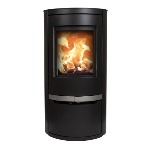 Mi Fires Ovale Tall Wood Burning Ecodesign Stove