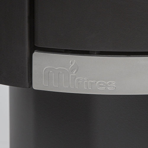 Mi Fires Ovale Tall 5kW Wood Burning Ecodesign Pedestal Stove