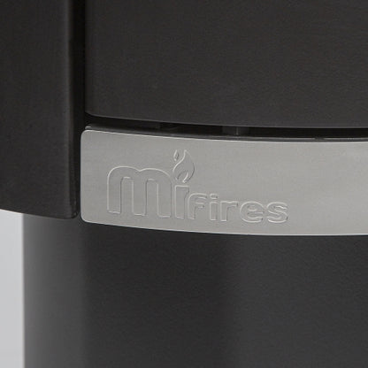 Mi Fires Ovale Tall 5kW Wood Burning Ecodesign Pedestal Stove