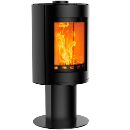 Mi-Fires Rondo on Pedestal Wood Burning Eco Stove