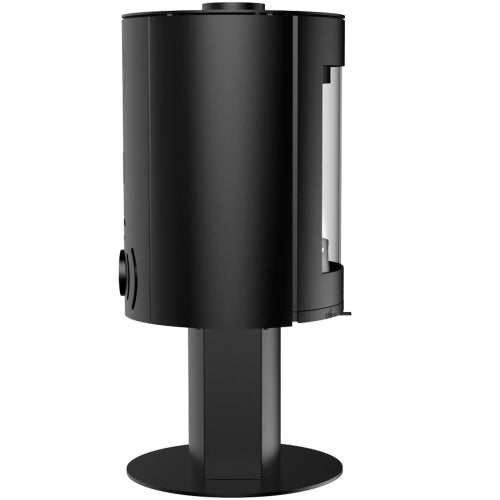 Mi-Fires Rondo on Pedestal Wood Burning Eco Stove