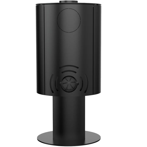 Mi-Fires Rondo on Pedestal Wood Burning Eco Stove