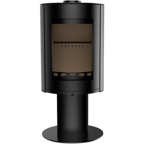 Mi-Fires Rondo on Pedestal Wood Burning Eco Stove