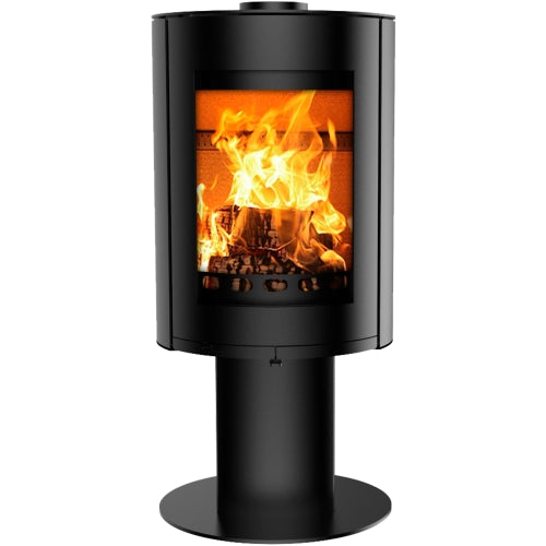 Mi-Fires Rondo on Pedestal Wood Burning Eco Stove
