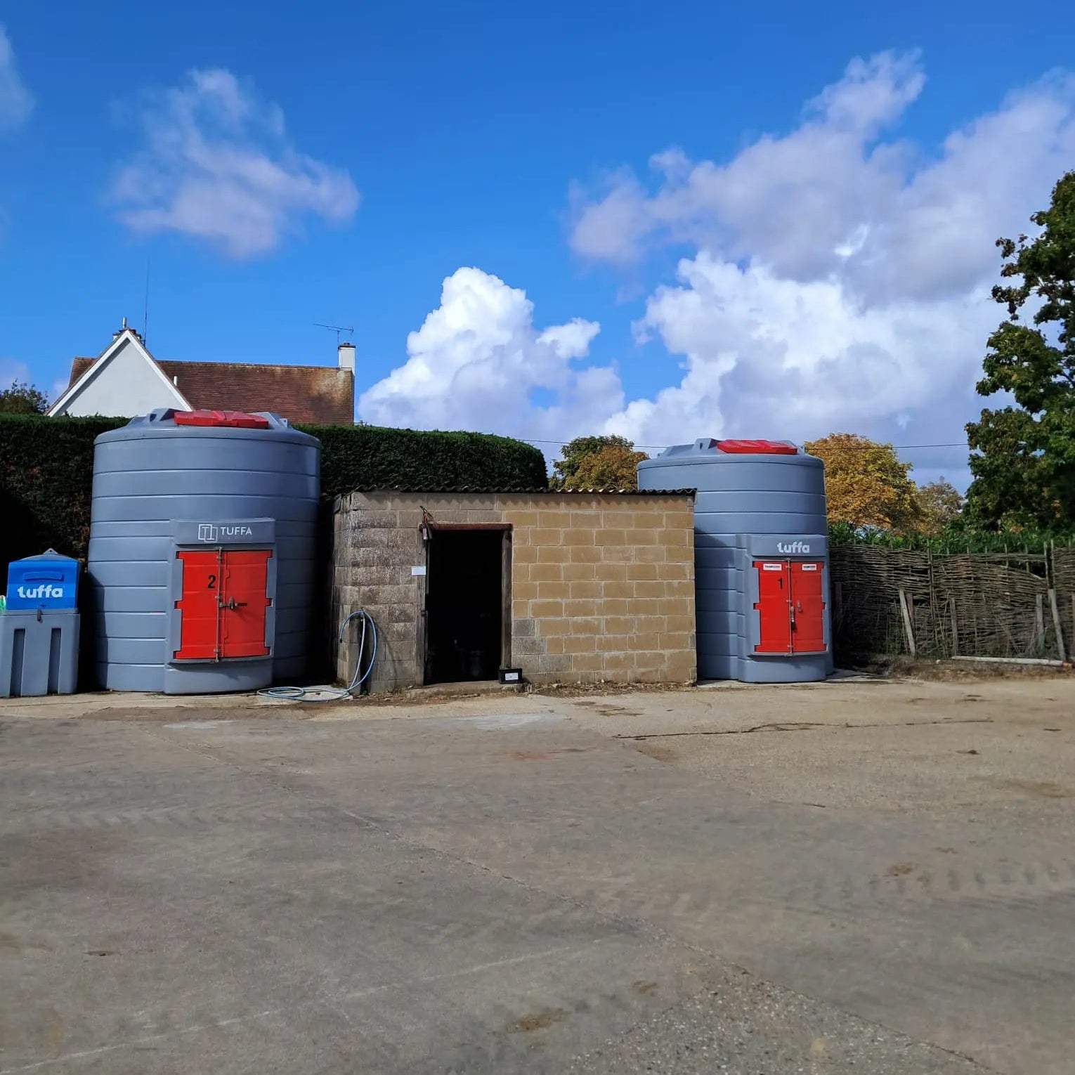 15000 Litre Plastic Bunded Diesel Tank