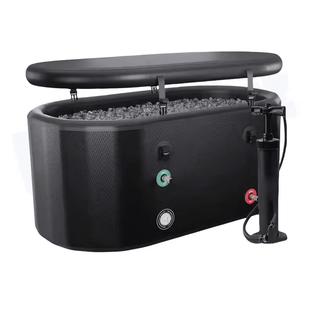 Inflatable Ice Bath Tub for Cold Plunge Therapy – 1–2 Person Recovery Pool