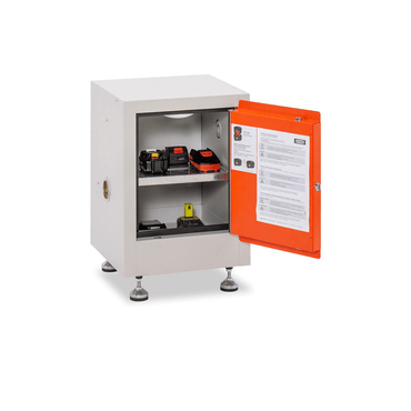 Battery storage cabinet FMplus US