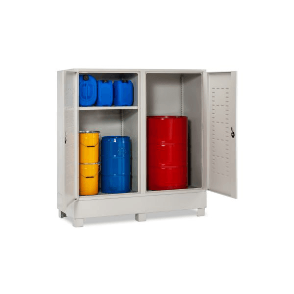Hazardous material depot compact 220 for 2 drums