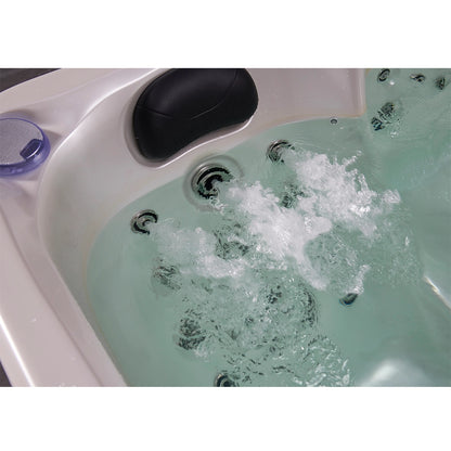 White 5-Seater Hot Tub - Hydrotherapy Pro Spa