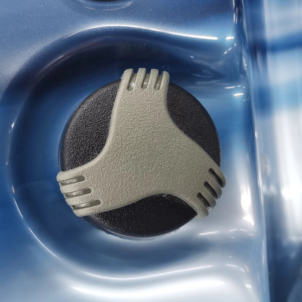 Blue 5-Seater Hot Tub - Hydrotherapy Pro Spa