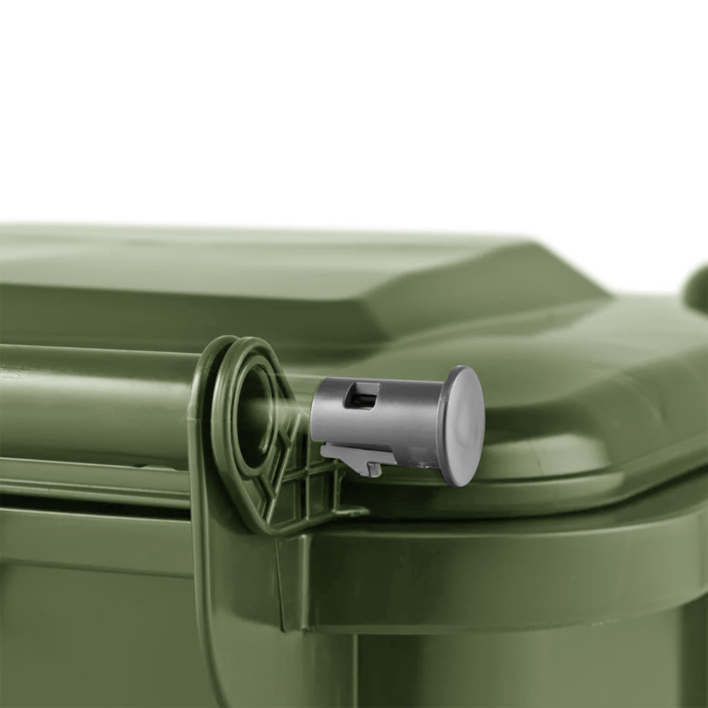 240 Litre Wheelie Bin - Green