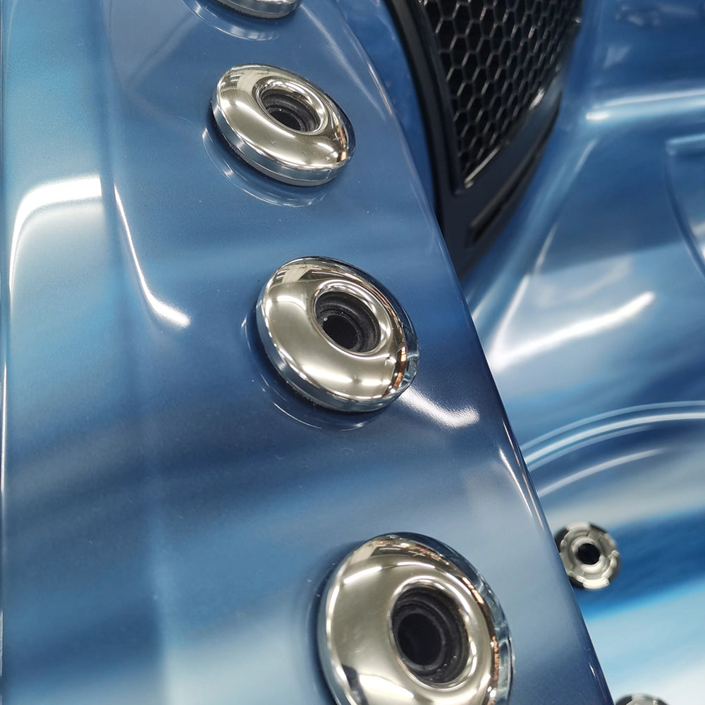 Blue 5-Seater Hot Tub - Hydrotherapy Pro Spa