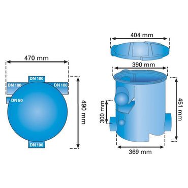 Filter Kit B – rainwater harvesting