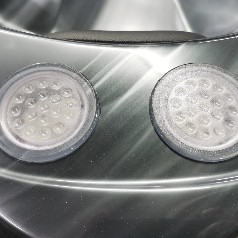 Black 5-Seater Hot Tub - Hydrotherapy Pro Spa