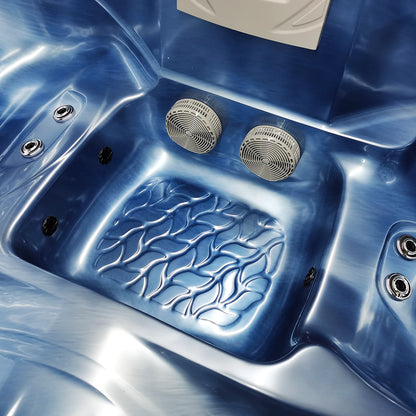 Blue 3-4-Seater Hot Tub - Hydrotherapy Pro Spa