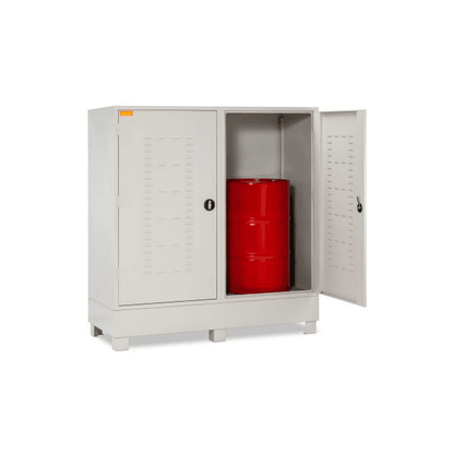 Hazardous material depot compact 220 for 2 drums