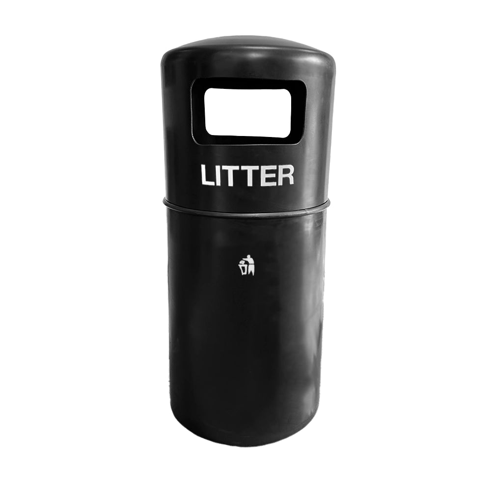 Hooded Litter Bin