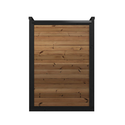 Outdoor Sauna Hiki S | Premium Thermowood Garden Sauna for 2 to 4 People