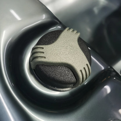 Black 5-Seater Hot Tub - Hydrotherapy Pro Spa