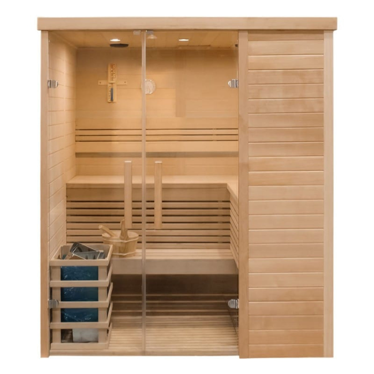 3 Person Traditional Steam Relax Indoor Sauna