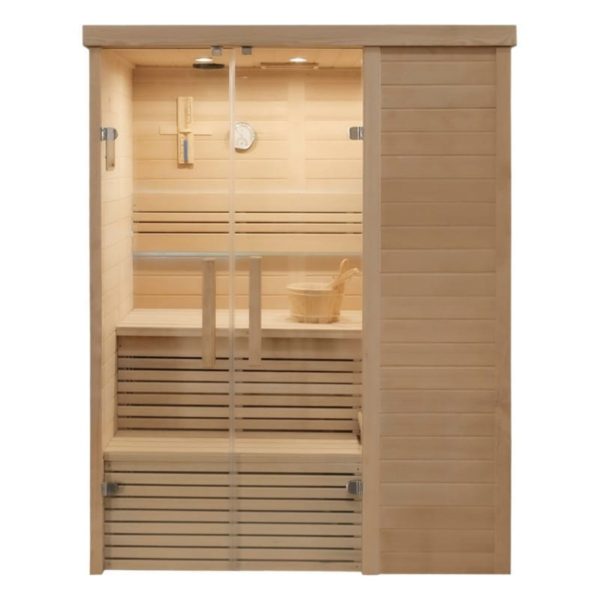 2 Person Traditional Steam Relax Indoor Sauna
