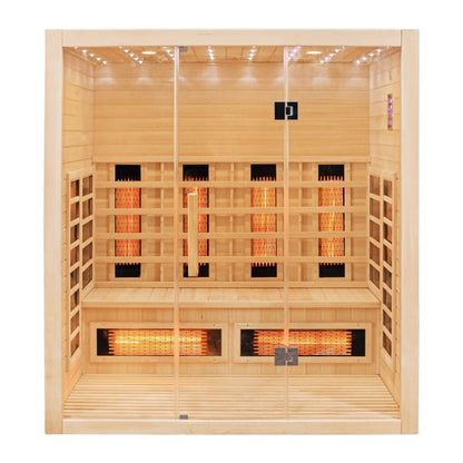 CenturaHeat 4 Person Full Spectrum Infrared Indoor Sauna