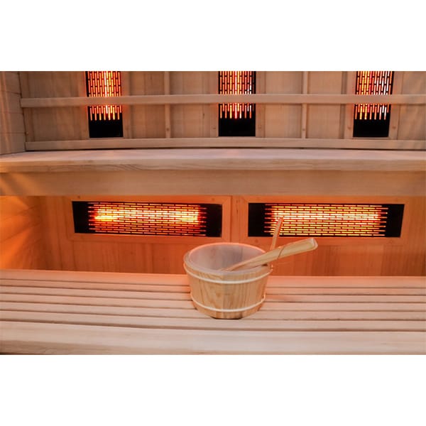 CenturaHeat 5-8 Person Combination Bio Indoor Sauna - 6950W