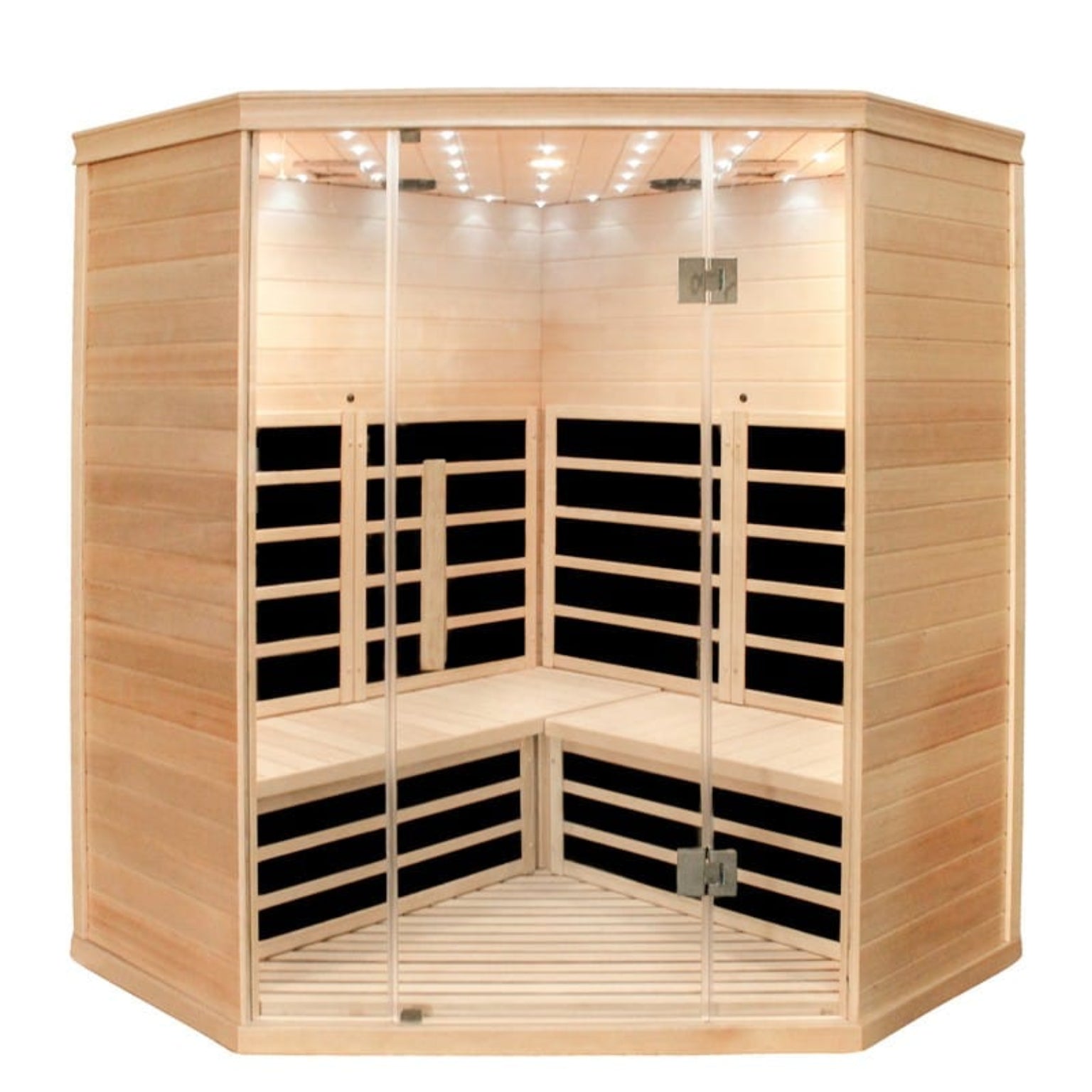 4 5 Person Infrared Diamond Corner Indoor Sauna