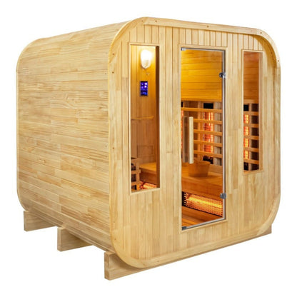 4-6 Person Outdoor Cube Sauna