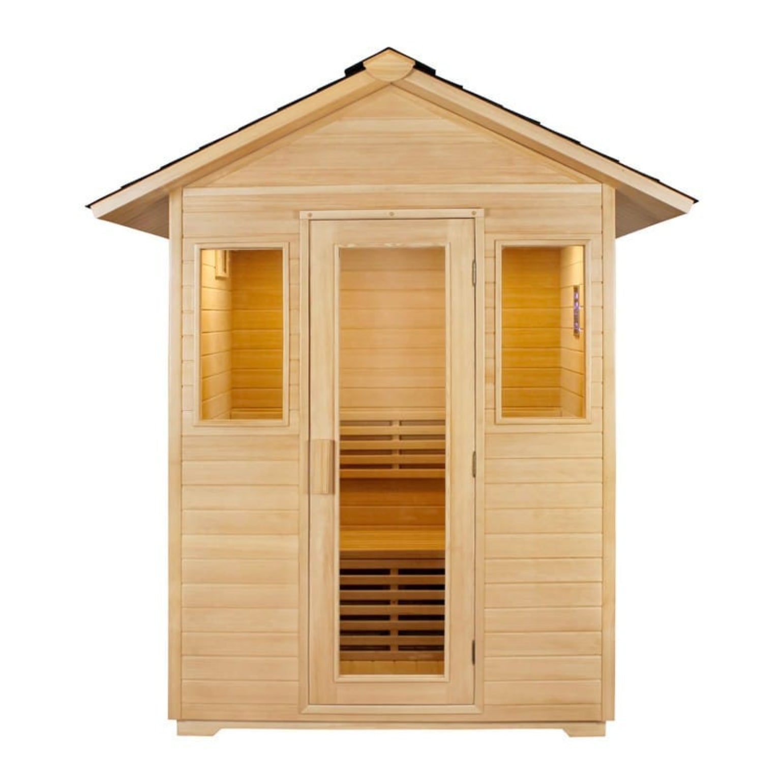 3 Person Traditional Steam Outdoor Sauna Room