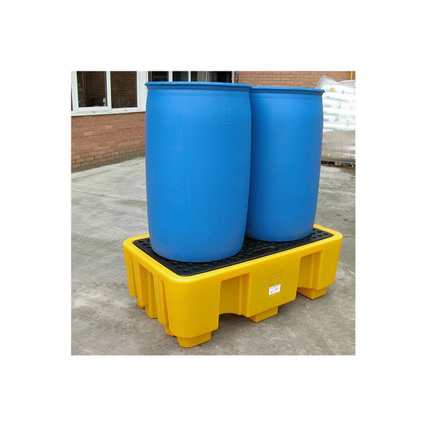 2 Drum Spill Pallet - Jonesco Spill Containment