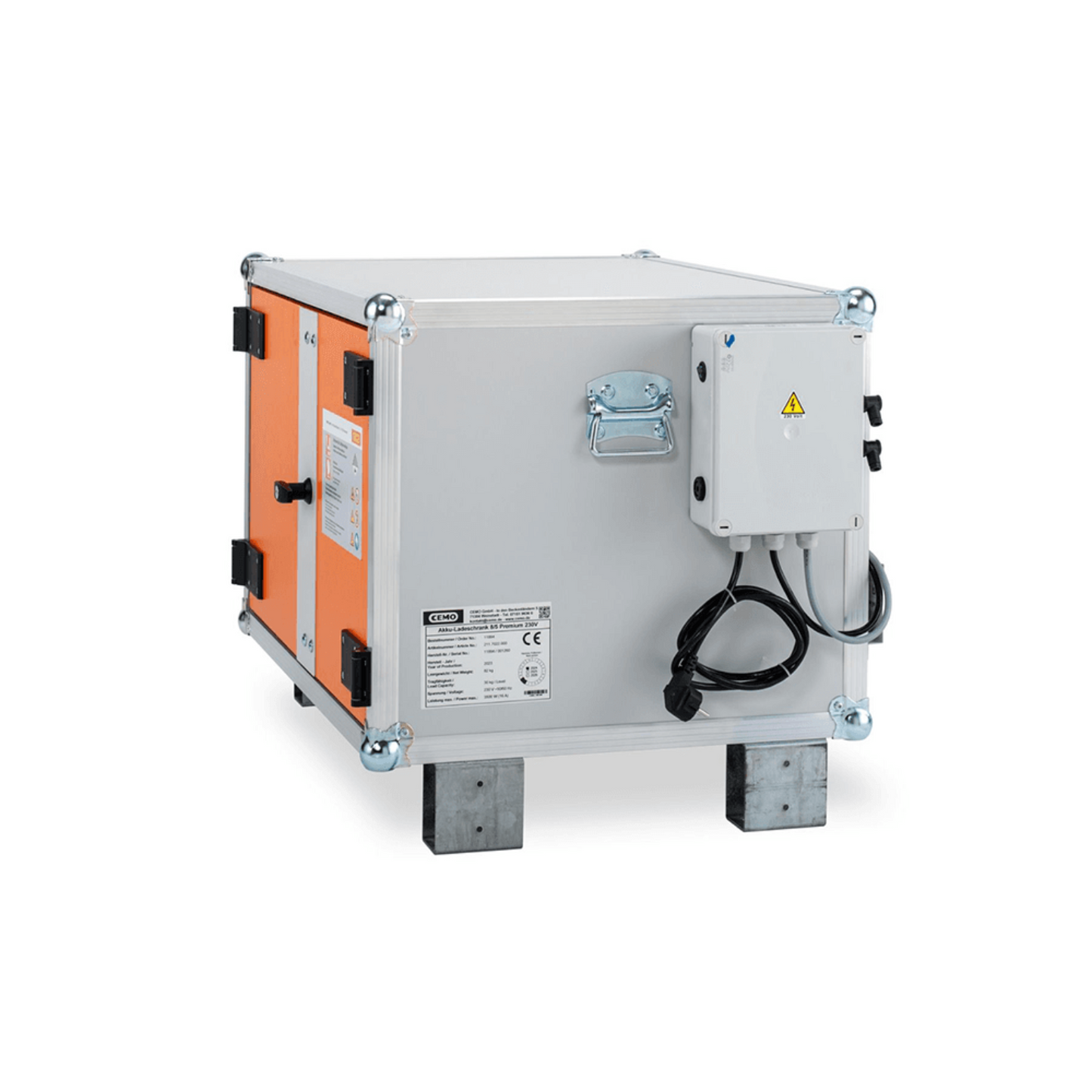 Battery charging cabinet