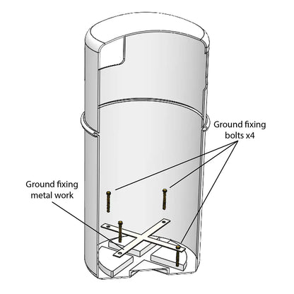 Hooded Litter Bin