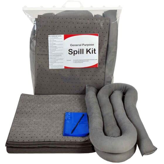 40 Litre General Purpose Spill Kit Double Weight Pads