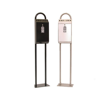 Stand Mounted Cigarette Bin