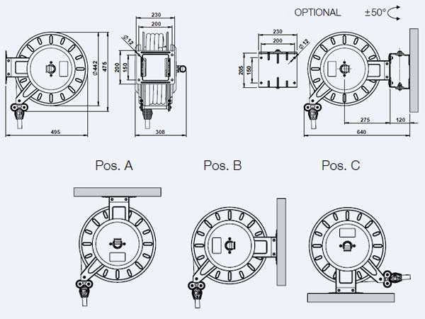 Coolant Hose Reel